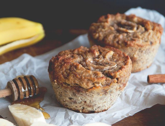 Jumbo Banana Muffins