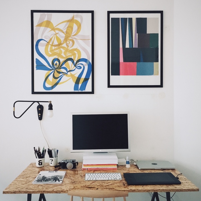 Rasmus Landgreen's desk