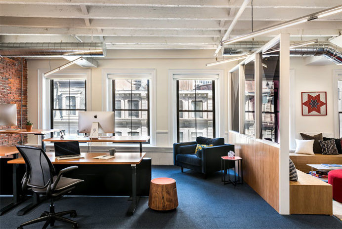 Vibrant and Playful Office Decor by Becky Carter - InteriorZine