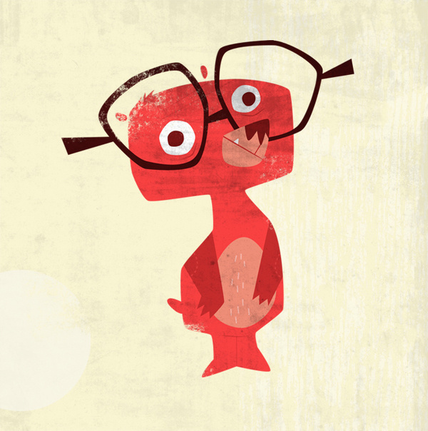 Source: jaredchapman.com #glasses #bear
