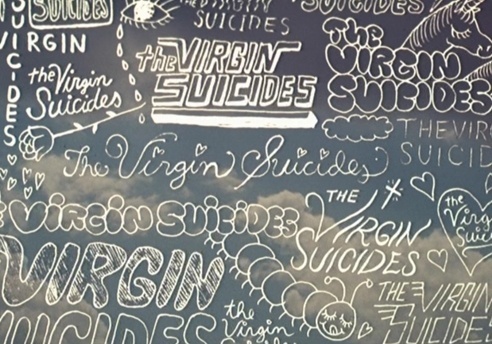 The Colours of The Virgin Suicides #suicides #coppola #handwritten #sofia #movies #virgin #typography