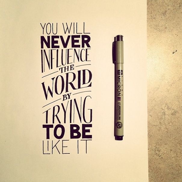 Wonderful Hand Lettered Quotes