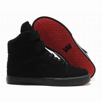 men's supra tk society high tops all black suede #fashion