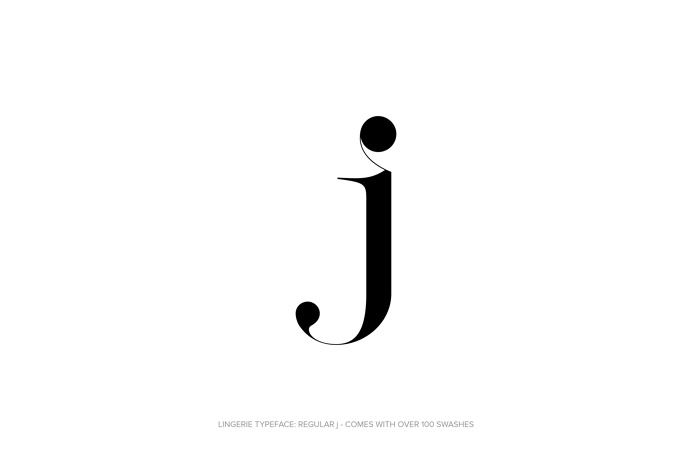 Lingerie Typeface - The Most Advanced Typeface For Fashion And Luxury by Moshik Nadav Typography #Lingerie #Typeface #Fashion #FashionTypogr