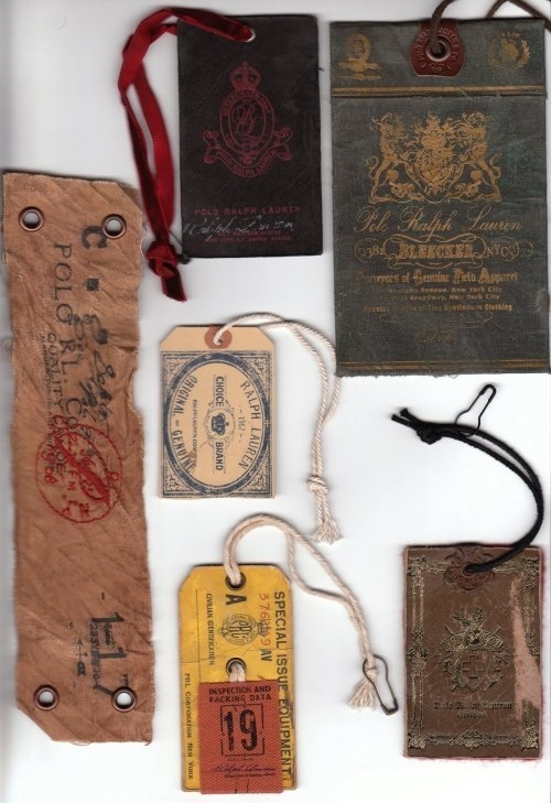PRLht17 #packaging #print #polo #ralph #tag #lauren #vintage #fashion #typography