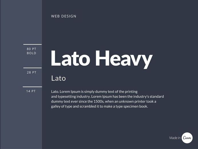 the basics of font pairings