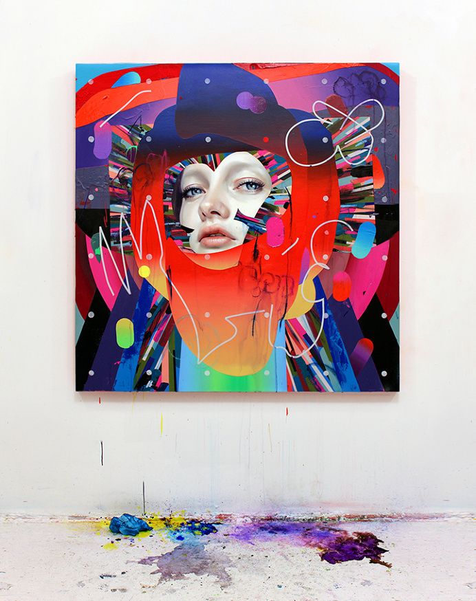 painting erik jones art abstract canvas