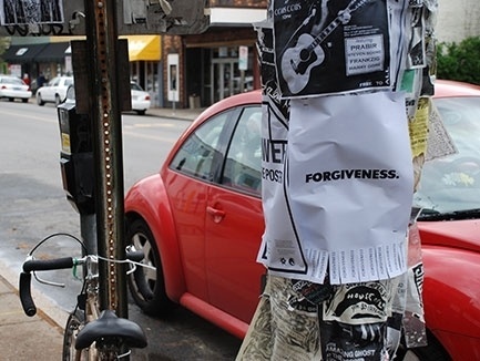 POWER TO THE POSTER #forgiveness #art #street