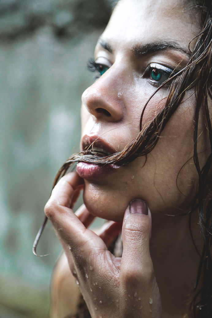 #wet#crop#face