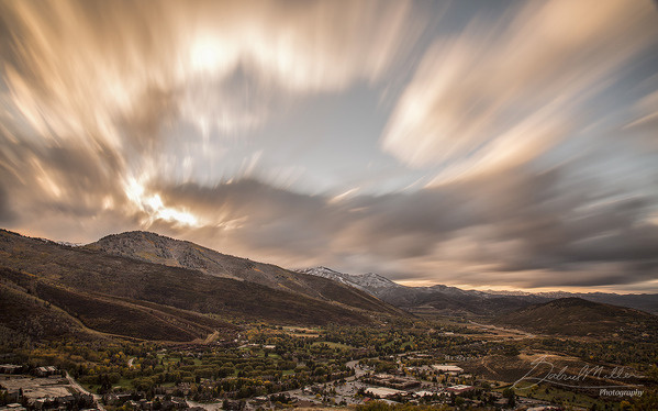 #sky#mountains#beautiful#evening