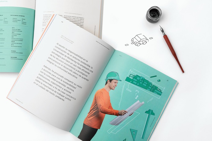 Annual Report UDEM 2018 on Behance