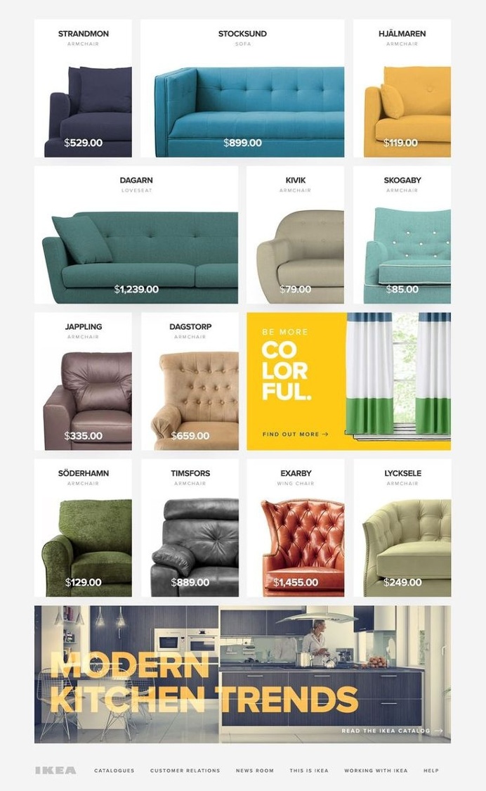 IKEA Web Redesign – UI and UX Design