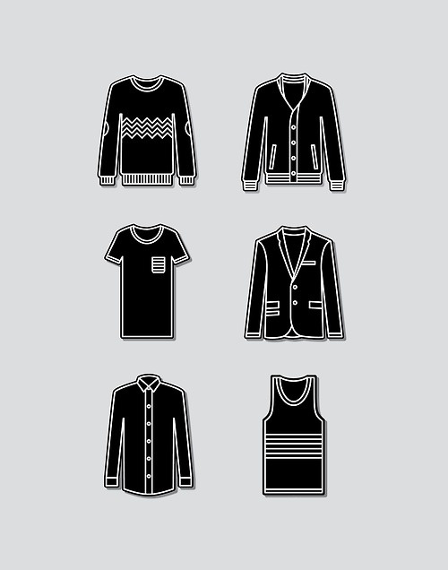 For your top half #white #icons #black #shirts #and #fashion #style