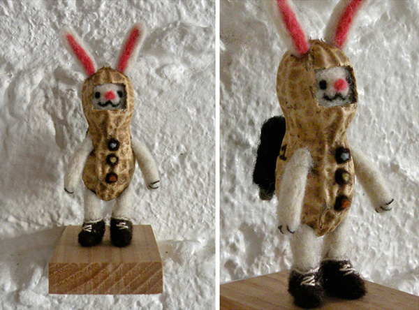 playful sculptires kazuki guzman designboom08 #bunny #character #art #peanut