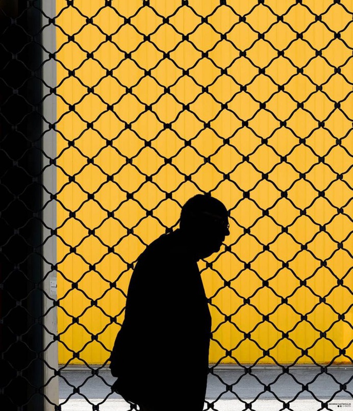 Colorful and Minimalist Street Photography by George Natsioulis