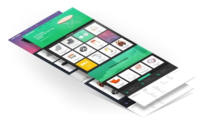Arvi FREE template by HEZY THEME #template #psd #free