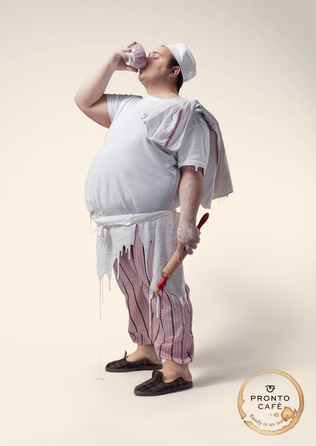#coffee #advertisement #composite #portrait