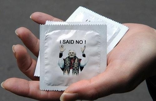 petersunna.com/found – randoms and inspiration #packaging #pope #humor #condom