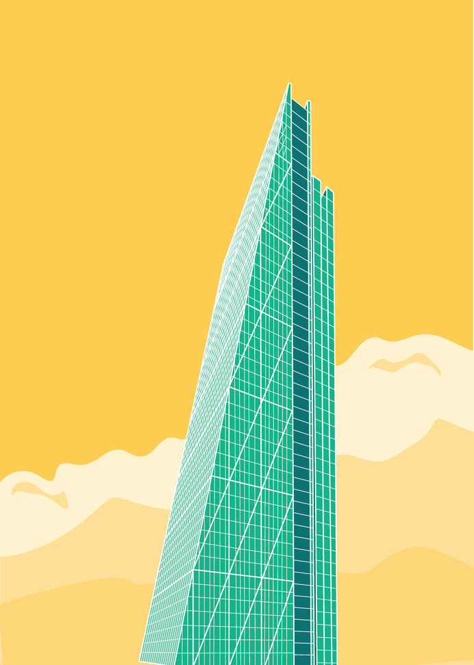 New Icons Of LondonÂ JDGC Designs | THE KHOOLL #londres #london #ilustraciã³n #building #edificios