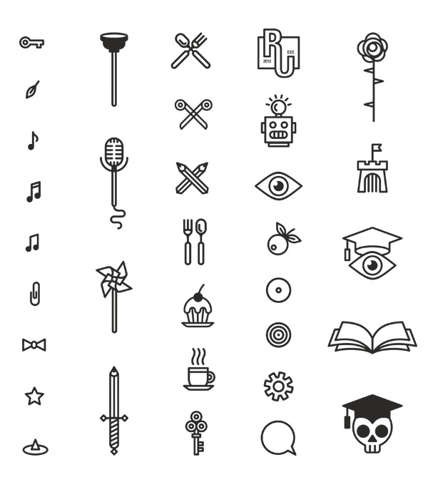 RESPUBLICA UNIVERSITY on Behance #icons