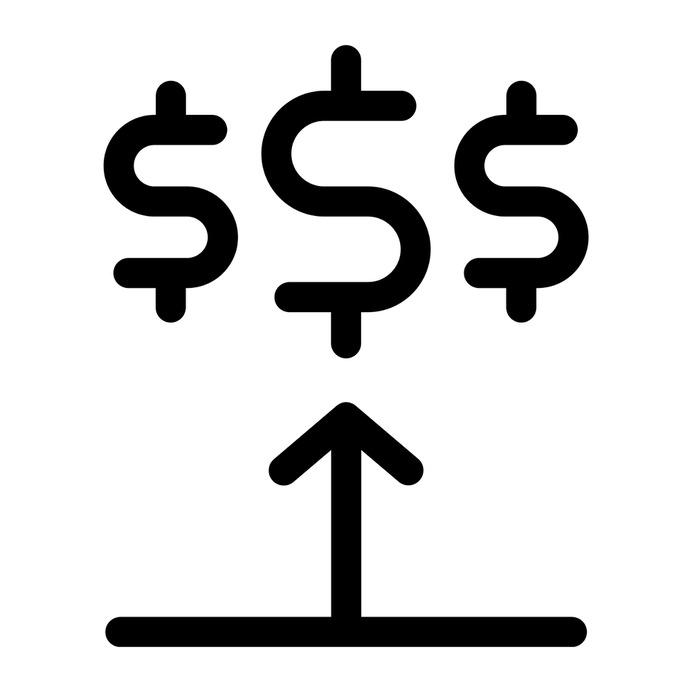 See more icon inspiration related to growth, up arrow, profits, dollar symbol and business on Flaticon.