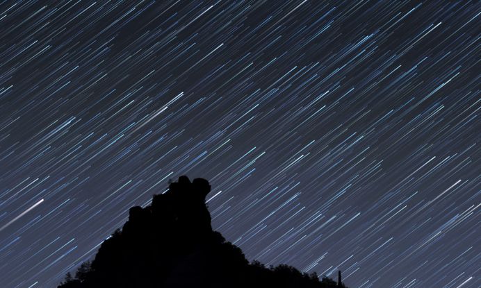 Mountain Stars Milky Way Trail – WallpapersBae
