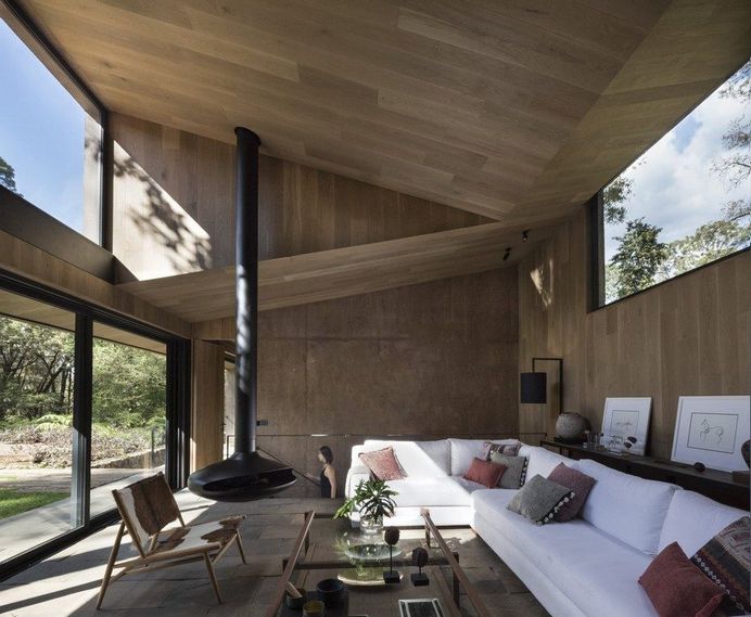 L-Shape Weekend House by Dellekamp Arquitectos 4