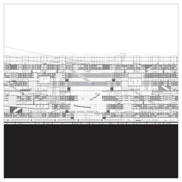 Presidents Medals: Towards Edufactory: Architecture & the Production of Subjectivity - transport terminal section #architecture