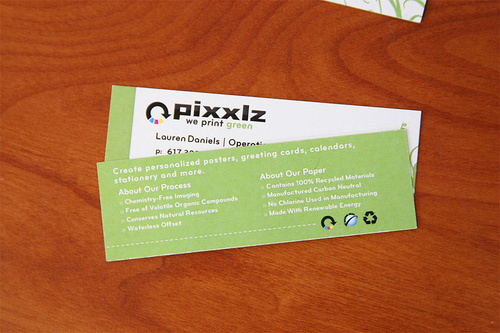 Green Business Cards Design Inspiration #cards #identity #business