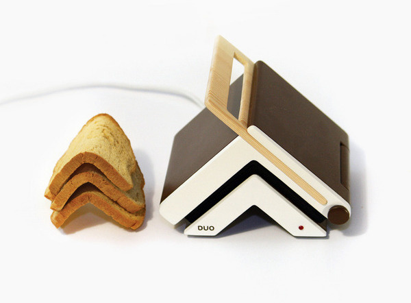 Toaster and Knife by Zlil Lazarovich #toaster #minimal