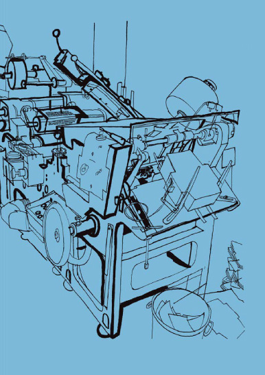 #Illustration of #Baddeley Brothers craftsmen, by #Lucinda Rogers