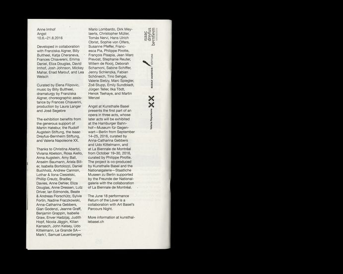 “Angst” catalogue on Behance