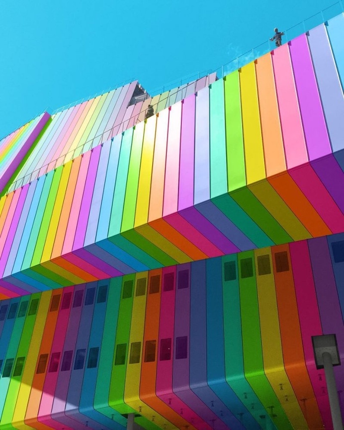 Ramzy Masri Turns Some Classic Buildings Into Rainbow Colors Creations