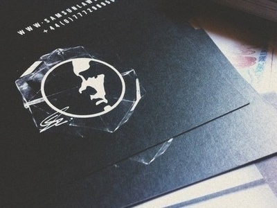 Dribbble - Personal Cards by Samsun Lawson #logo #branding #card #samsun lawson