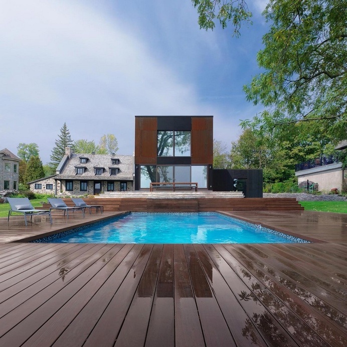 200 Year Old Stone House with Renovated Contemporary Interior