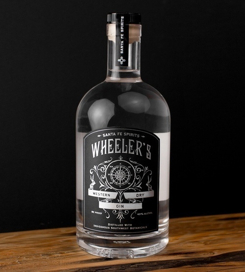 Wheeler's Western Dry Gin #packaging #product #design