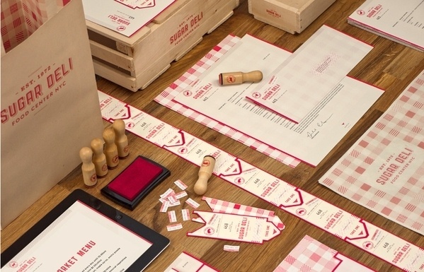 Sugar Deli Food Center #design #sugar #food #brand #logo