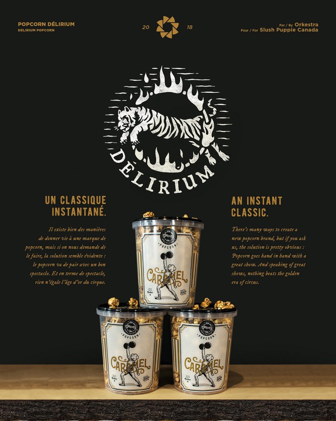 Delirium Popcorn | Branding