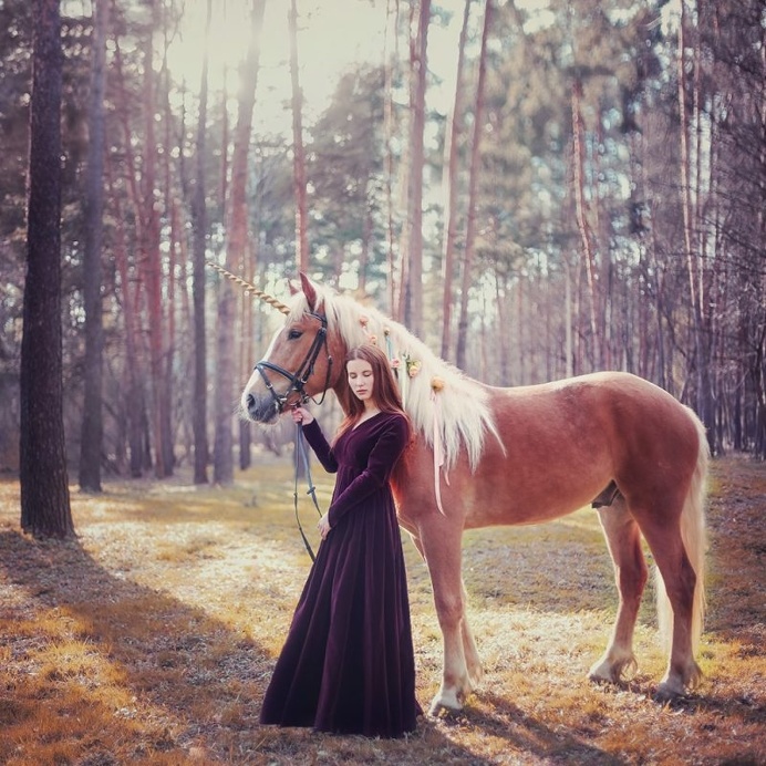 Fairytales Come To Life In Fantasy Portraits by Darja Bilyk