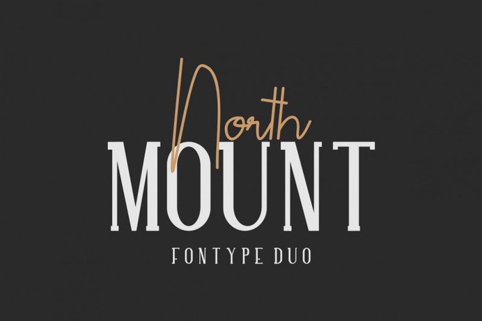 North Mount Font - Free Modern Script Typeface