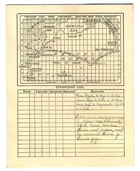 Passenger List Souvenir Pacific Mail SS Siberia 1915 bidStart (item 17018888 in Collectibles & Ephemera... Other) #sailing #ship #vitnage #paper #ephemera