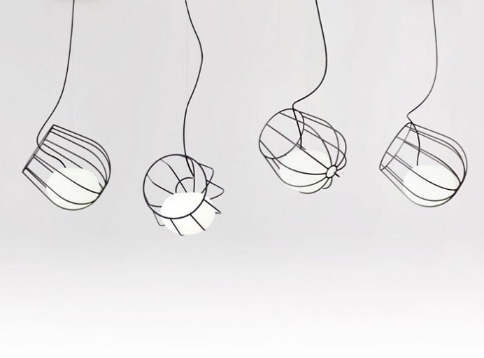 Light Inside a Metallic Basket