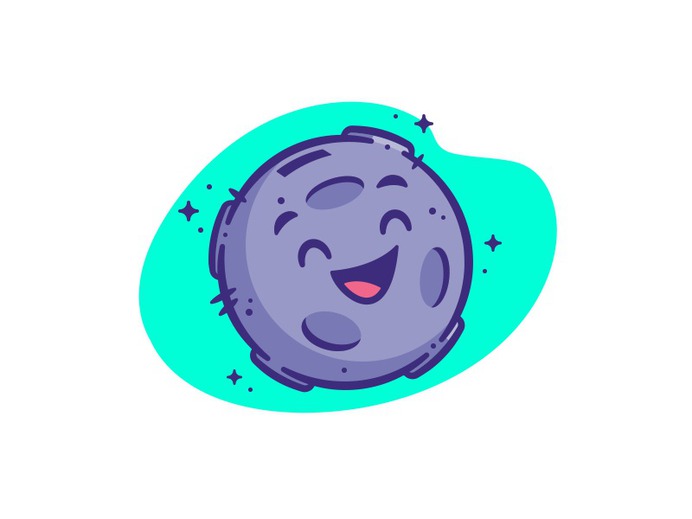 Moonbank Mascot – Happy Avatar
