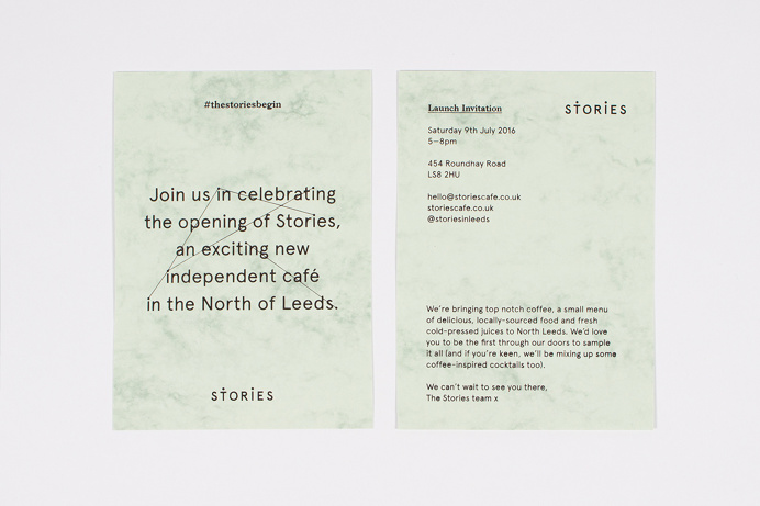 Connect the dots. #flyer #cafe #invitation