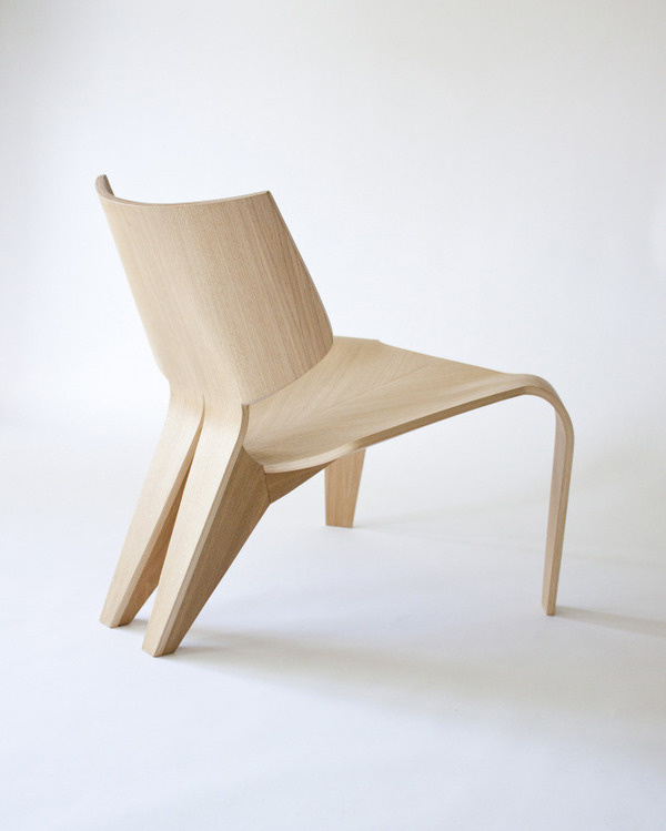 Split Chair by Bahar Ghaemi #chair #minimalist