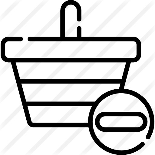See more icon inspiration related to remove cart, commerce and shopping, shopping basket, store, container, basket, purchase, shop and shopping on Flaticon.