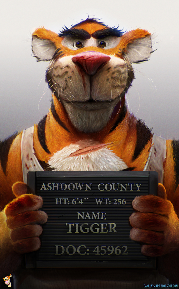 TIGGER - by DanLuVisiArt on deviantART #dan #luvisi #tigger