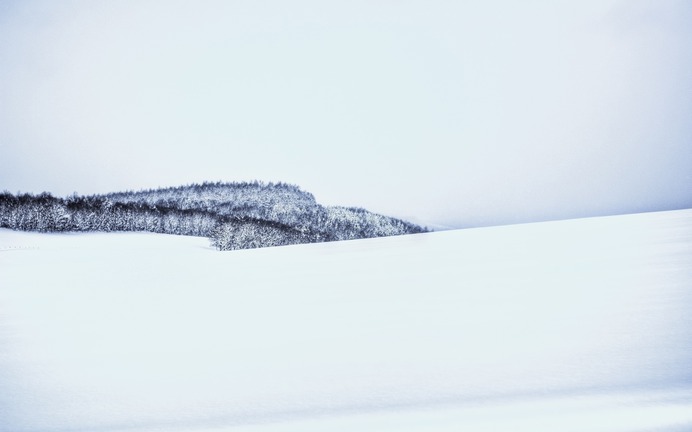 "Oasis in the Snow Desert" by Yuki Iwaoka #Photography #HDR #Wallpaper #Landscape