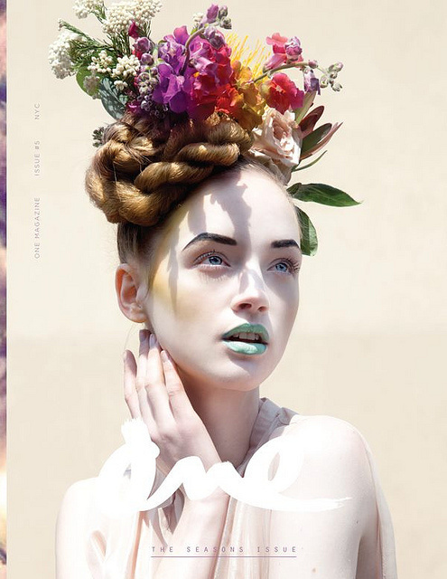 ONE Magazine Issue No. 5 (www.onemag.us) #fashion #cover #print #magazine