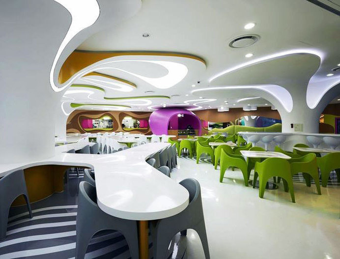 More Than a Place to Eat - lotte amoje food capital #karim #design #rashid #restaurant